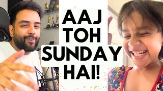 AAJ TOH SUNDAY HAI  Yashraj Mukhate  Dialogue wit beat using Ai 🤖 The Sunday Anthem [upl. by Jeffrey33]