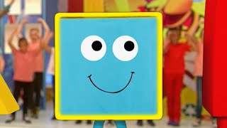 WAKE UP THE SHAPES Mister Makers Arty Party Shapes Song and Dance 🏆 Trophy Edition Mister Maker [upl. by Xymenes]