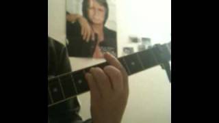 Sang pour sang de Johnny Hallyday à la guitare [upl. by Shepherd757]