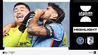 New York City FC vs Club Querétaro  Leagues Cup  Full Match Highlights  July 28 2024 [upl. by Nalyr]