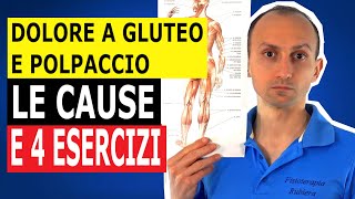 Dolore a Gluteo e Polpaccio le Cause e 4 Esercizi Efficaci che ho Testato [upl. by Roht]