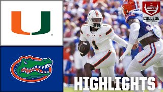 ☀️ Sunshine State Showdown ☀️ Miami Hurricanes vs Florida Gators  Full Game Highlights [upl. by Amiaj881]