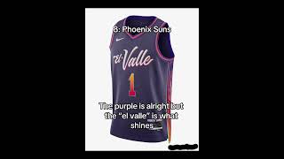 Top 10 Jerseys City Edition basketball jersey fypシ゚viral fyp shorts sub [upl. by Whelan784]