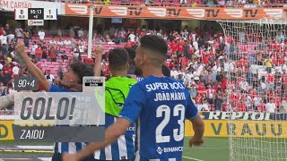 Goal  Golo Zaidu Benfica 01 FC Porto Liga 2122 33 [upl. by Htebasyle703]