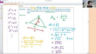 Secondaire 4 Géométrie Analytique [upl. by Goldfarb]