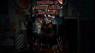 Evolution of Freddy Fazbear Jumpscares fnaf shorts [upl. by Burnsed]