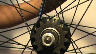 How to Remove Fixie cog Without Special Tools [upl. by Emina185]