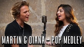 Martin amp Diana Kalashova  Pop Medley [upl. by Elvina]