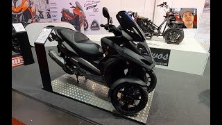 Qooder V3 QV3 4wheel power scooter moto bike motorcycle 4 wheeler all new model walkaround K1038 [upl. by Biddick]