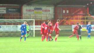 Hemel Hempstead Town U18s 26 AFC Dunstable League 2nd half clips1st October 2015 [upl. by Tareyn]