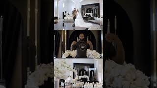 Luxury Dallas White Black amp Gold Wedding [upl. by Dinny]