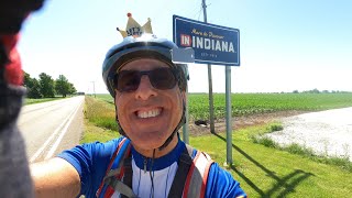 Day 34 Champaign IL to Crawfordsville IN [upl. by Namzaj]