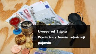 💣Rejestracja auta  od 1 lipca 2021 wrócił termin 60 dniowy💣 [upl. by Gore804]