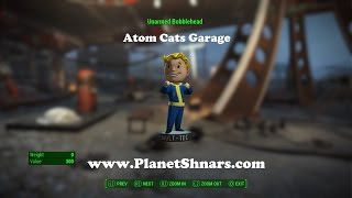 Unarmed Bobblehead  Quincy  Atom Cats Garage  Fallout 4 [upl. by Mello]