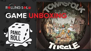 Townsfolk Tussle  Game Unboxing [upl. by Attevaj528]