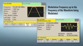 33600A Keysight Trueform Waveform Generators 80 MHz and 120 MHz [upl. by Drauode]