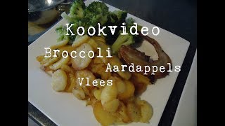 Kookvideo  Broccoli Aardappels Vlees [upl. by Martine]