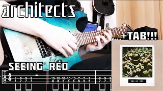 ARCHITECTS  Seeing Red Guitar Cover  TAB NEW SONG 2023 [upl. by Sessilu]