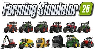 FS25 Website Update 5 Case JD Fendt amp More  Farming Simulator 25 [upl. by Ahsirahc]