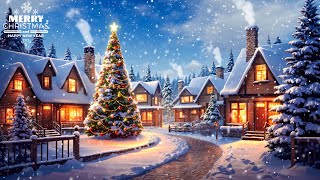 Peaceful Instrumental Christmas Music  Relaxing Christmas music quotSnowy Christmas Nightquot [upl. by Onig592]