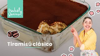 Tiramisú clásico [upl. by Ydnab]