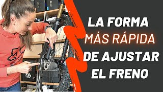 🤯La forma más rápida de ajustar la pinza del freno ¿por qué mi disco de freno hace ruido al frenar [upl. by Seltzer]