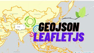 Geojson Leaflet js Tutorial leafletjs geojson [upl. by Yedoc476]