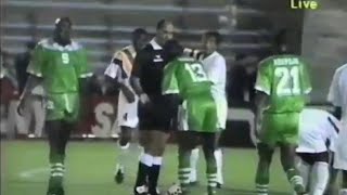 Nigeria vs Gabon 30 Super Eagles classic match  AFCON 94 Highlights [upl. by Eppillihp]