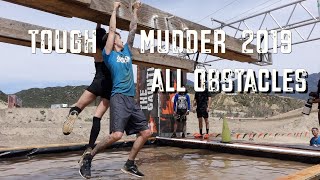 Tough Mudder LA 2019 ALL OBSTACLES [upl. by Isaacson]