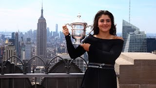 Bianca Andreescu celebrated in Mississauga [upl. by Albert]