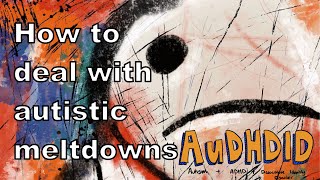 Managing autistic meltdowns with Dissociative Identity Disorder DID [upl. by Efrem661]