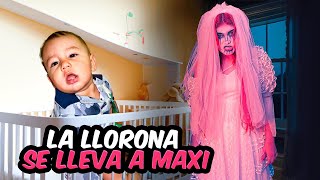 LA LLORONA VIENE por el bebé MAXI😨👰😂PARODIA  FAMILIA RECOCHA [upl. by Behka770]