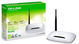 How to setup Tp link access point quot TL WR741ND quot احترفمعالحسيني [upl. by Ardnayek]