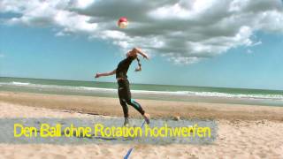 Beachvolleyball Quickies 9 Jump Float Aufschlag [upl. by Ahsila432]