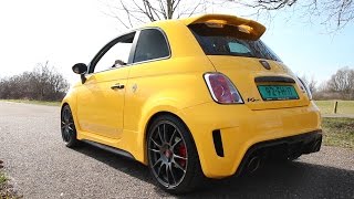 Abarth 695 Biposto Record HUGE Revs Acceleration Sound and Overview [upl. by Ibrik]