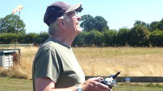 Colin Bedson Flies his Rumpler C1 Bi Plane [upl. by Ilah]