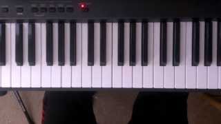 Major Scales How to Play E Flat Major Scale on Piano Right and Left hand [upl. by Gabbey]