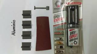 Epoxy Expert para reparaciones de aluminio [upl. by Nedi]