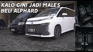 DENGAN BUDGET MINIMAL TOYOTA VOXY BISA DI RUBAH JADI ALPHARD [upl. by Asilram]