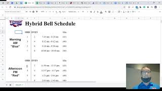 LBHS Hybrid Bell Schedule Explanation  Sept 202021 [upl. by Ahsinyar638]