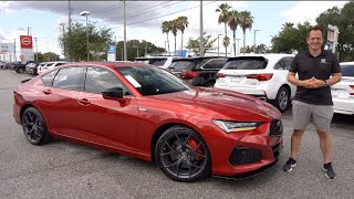 Is the 2023 Acura TLX Type S a BETTER sport sedan than a BMW M340i [upl. by Claudelle]