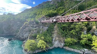 Jumping off bridges in Queenstown [upl. by Sparrow330]