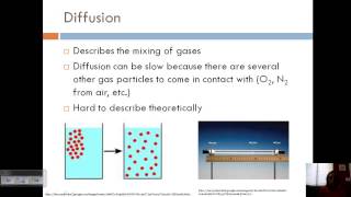 Section 5Effusion Diffusion and Real Gases [upl. by Anileuqcaj]