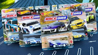 Lamley Preview Hot Wheels 2023 Car Culture Race Day vs 2016 Race Day [upl. by Middendorf]