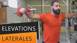 Élévations Latérales  Technique et astuces musculation des épaules avec haltères [upl. by Phelips261]