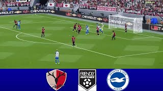 Kashima Antlers vs Brighton  Friendly Match 2024  ⚽ Full Match Live Highlights En Vivo Resumen⚽ [upl. by Isdnyl940]