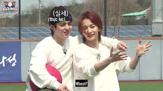 VIETSUB GOING SEVENTEEN EP 16 Kickball 1 [upl. by Ryter161]