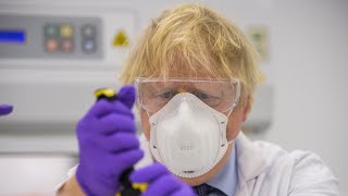 Boris Johnson backs AstraZeneca vaccine after Germany says it shouldnt be given to over65s [upl. by Hultin]