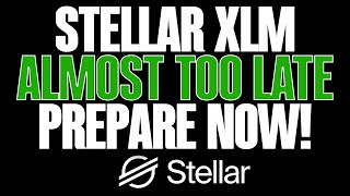 🚨STELLAR XLM🚨YOU ARE ALMOST OUT OF TIME🔥 [upl. by Macdermot]