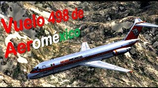 Accidente Aeromexico 498  Impacto en el aire Reconstrucción [upl. by Jotham412]